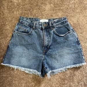 Cotton On High Rise Mom Shorts